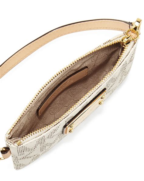 michael kors small purse with chain wristlet|Michael Kors evening clutch.